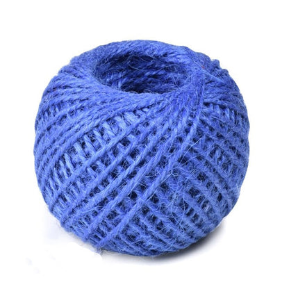 خيط خيش طبيعي بعدة الوان Natural Burlap Rope