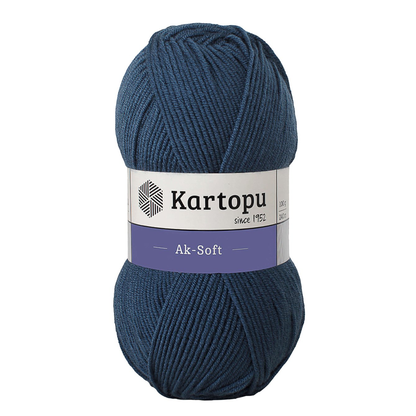 צמר אקסופט - KARTOPU-AK SOFT 100G