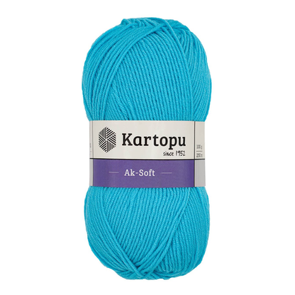 צמר אקסופט - KARTOPU-AK SOFT 100G